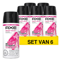 Axe Aanbieding: Axe Anarchy for Her deodorant - body spray (6x 150 ml)  SAX00225