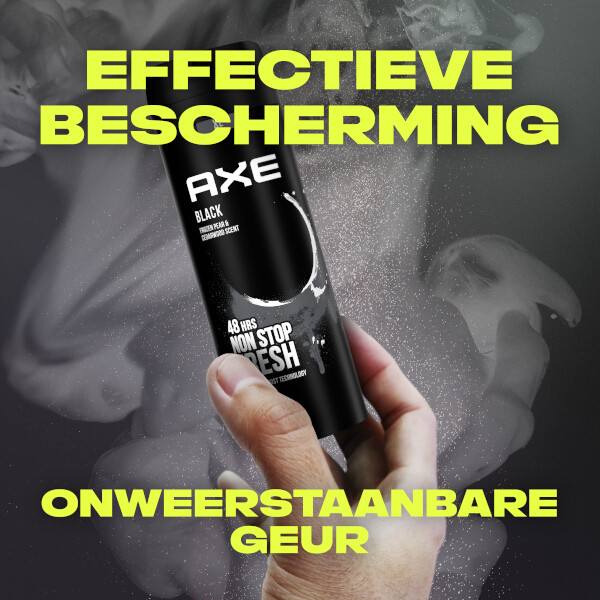 Aanbieding: Axe Black XL Deodorant Bodyspray (6 stuk à 200 ml) SAX00283 Aanbieding: Axe Black XL Deodorant Bodyspray (6 stuk à 200 ml) SAX00283 - 5