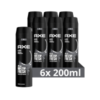 Aanbieding: Axe Black XL Deodorant Bodyspray (6 stuk à 200 ml) SAX00283 Aanbieding: Axe Black XL Deodorant Bodyspray (6 stuk à 200 ml) SAX00283