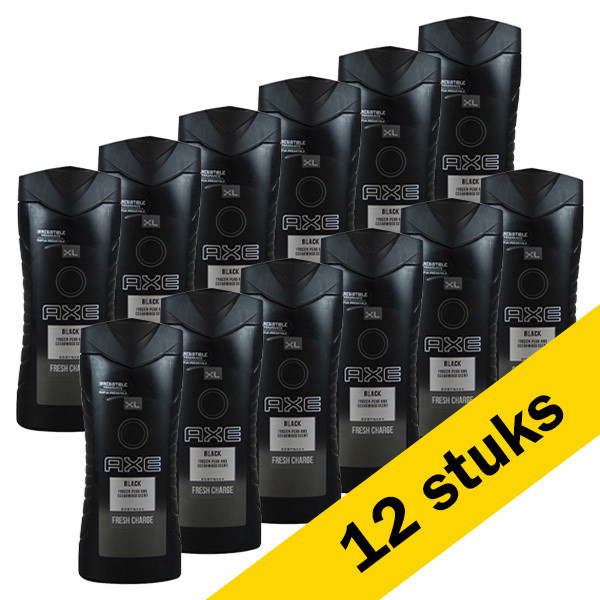 Axe Aanbieding: Axe Black douchegel (12x 400 ml)  SAX00176 - 1