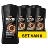Aanbieding: Axe Dark Temptation Douchegel (6 flessen - 250 ml)