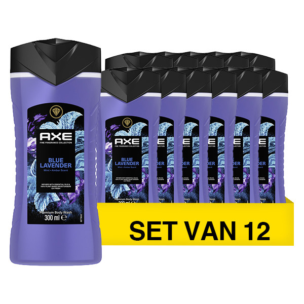 Aanbieding: Axe Douchegel Blue Lavender (12 stuks à 300 ml) SAX00241 - 1