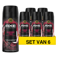 Aanbieding: Axe Fine Fragrance Collection Cherry Fizz Deodorant Bodyspray (6 stuks à 150 ml) SAX00285 Aanbieding: Axe Fine Fragrance Collection Cherry Fizz Deodorant Bodyspray (6 stuks à 150 ml) SAX00285