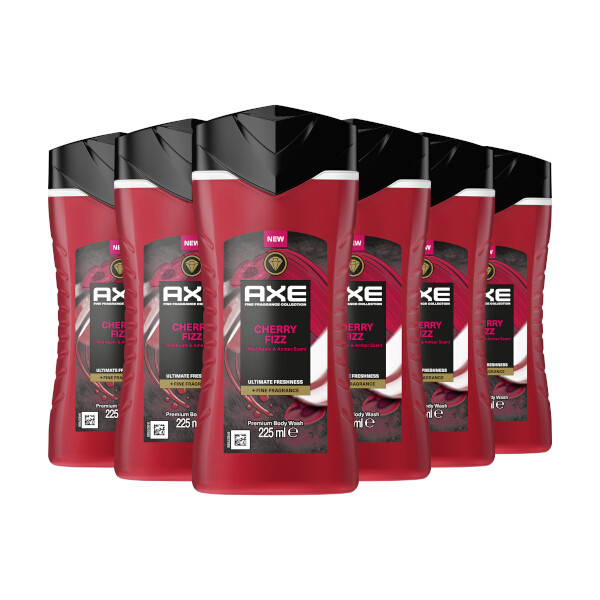 Aanbieding: Axe Fine Fragrance Collection Cherry Fizz Douchegel (6 stuks à 225 ml) SAX00293 - 2