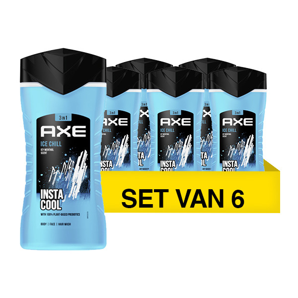 Aanbieding: Axe Ice Breaker Douchegel (6 flessen - 250 ml) SAX00219 - 1