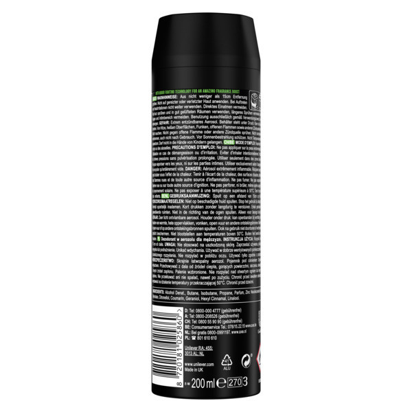 Axe Africa  deodorant - body spray (200 ml) SAX00192 - 3