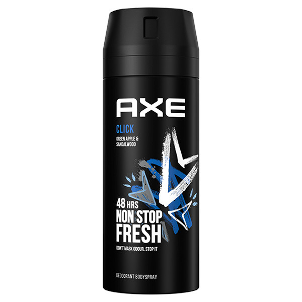 Axe Click deodorant body spray (150 ml) Axe 123schoon.nl