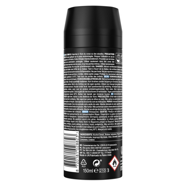 Axe Collision Fresh Forest & Graffiti  Deodorant & Body Spray (150 ml)  SAX00190 - 3