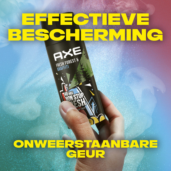 Axe Collision Fresh Forest & Graffiti  Deodorant & Body Spray (150 ml)  SAX00190 - 4