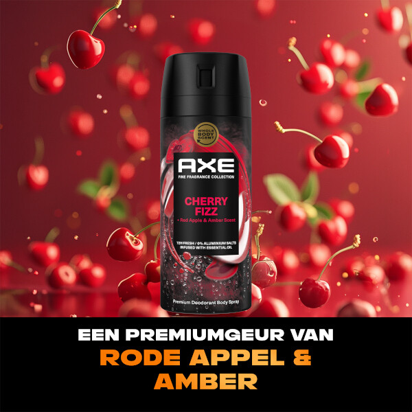 Axe Fine Fragrance Collection Cherry Fizz Deodorant Bodyspray (150 ml) SAX00284 - 4