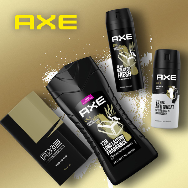 Axe Gold Oudwood & Vanilla  douchegel (250 ml)  SAX00204 - 5