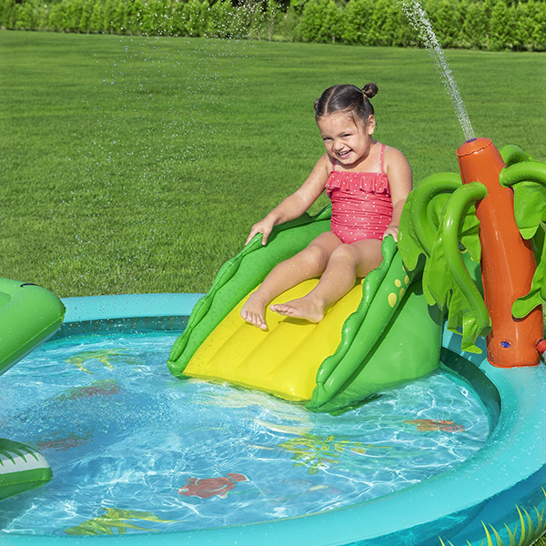 Bestway Crocodile Cove Speelzwembad | Playcenter | 224 x 181 x 72 cm SBE02021 - 3