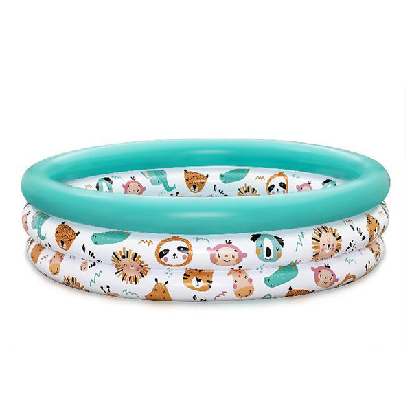 Bestway Kinderbad | Rond | Safari Pals Kiddie Pool | 102 x 102 x 25 cm SBE02025 - 1