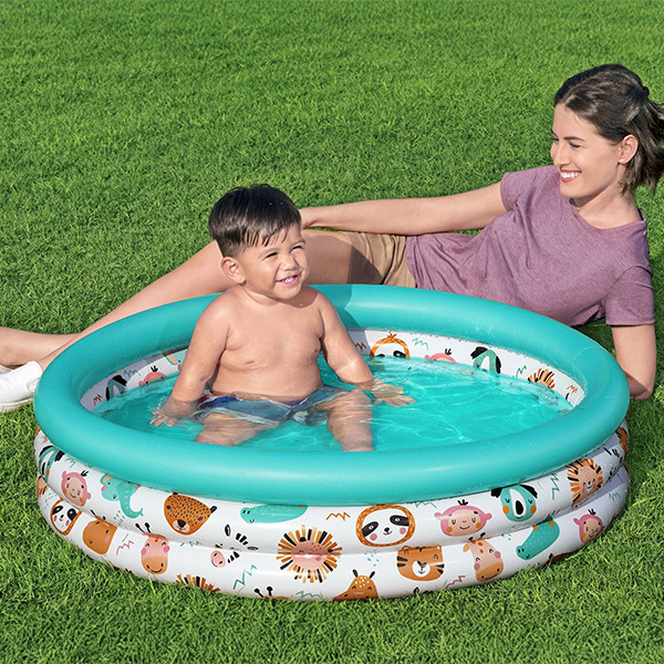 Bestway Kinderbad | Rond | Safari Pals Kiddie Pool | 102 x 102 x 25 cm SBE02025 - 2