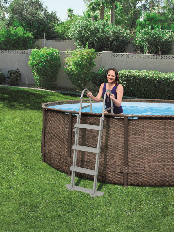 Opbouwladder zwembad 107 cm (Bestway) SBE00040 - 4