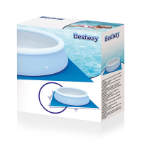 Bestway grondfolie zwembad | Vierkant | 335 x 335 cm  SBE00036