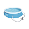 Bestway opblaasbaar zwembad Fast Set inclusief filterpomp Ø244cm ↨66cm  SBE00007