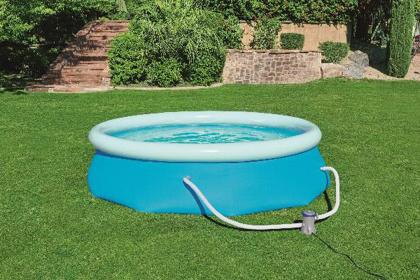 Bestway opblaasbaar zwembad Fast Set inclusief filterpomp Ø305cm ↨76cm  SBE00008 - 2