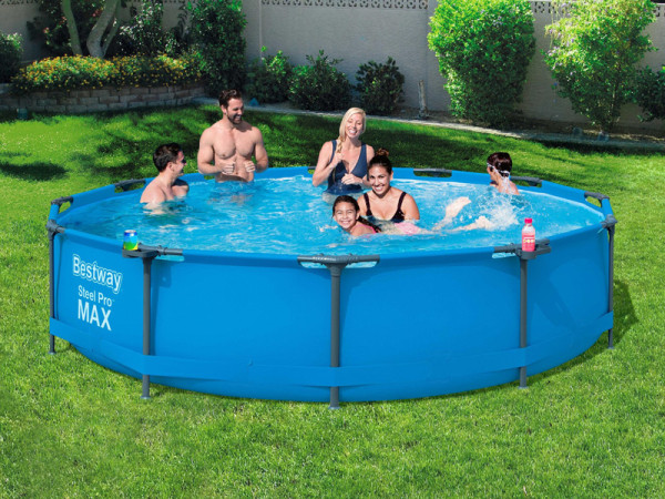 Bestway opzetzwembad Steel Pro Max inclusief filterpomp Ø366 cm ↨76 cm  SBE00014 - 2