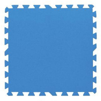 Bestway zwembadtegels | Blauw | 50 x 50 x 0,4 cm | 8 stuks | 2m²  SBE00143