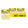 Aanbieding: Bin Brite stick-on container verfrisser | Citronella (6 stuks) SBI00254 - 1