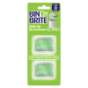 Bin Brite stick-on vuilnisbak verfrisser | Citronella en citroengras (2 stuks)