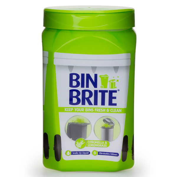 Bin Brite vuilnisbak verfrisser | Citronella & citroengras (500 gram)  SBI00172 - 1