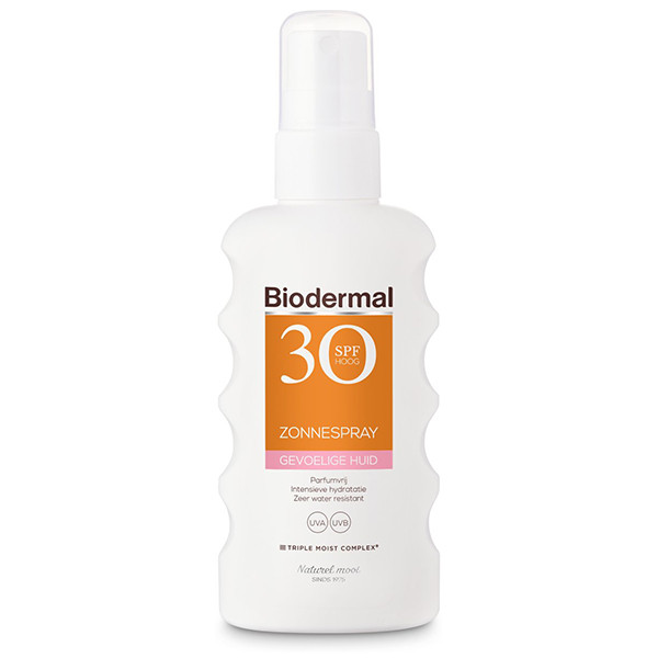 Biodermal Zonnespray Gevoelige Huid SPF30 (175 ml) SBI00108 - 1