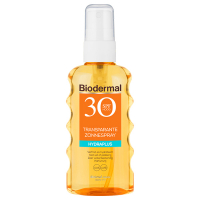 Biodermal transparante zonnespray Hydra Plus factor 30 (175 ml)  SBI00118