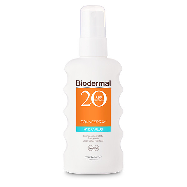 Biodermal zonnespray Hydra Plus factor 20 (175 ml)  SBI00115 - 1