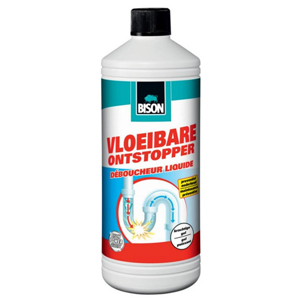 Bison Vloeibare Ontstopper Fles (1 liter)  SBI00165 - 1