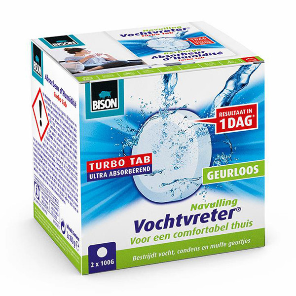 Bison Vochtvreter® Ambiance Tab Neutraal (2x100 gram)  SBI00159 - 1