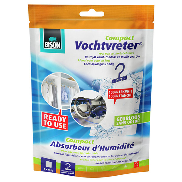 Bison Vochtvreter® Compact Neutraal (100 gram)  SBI00100 - 1