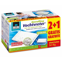 Bison Vochtvreter® Navulzak Geurloos Doos (3x1 kg)  SBI00151