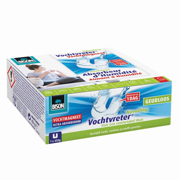 Bison Vochtvreter vochtmagneet navulling (450 gram) SBI00088 - 1