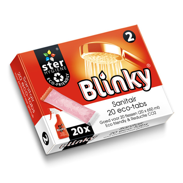 Blinky Eco Tabs Sanitair reiniger | Nr 2 | 20 stuks  SBL00025 - 1