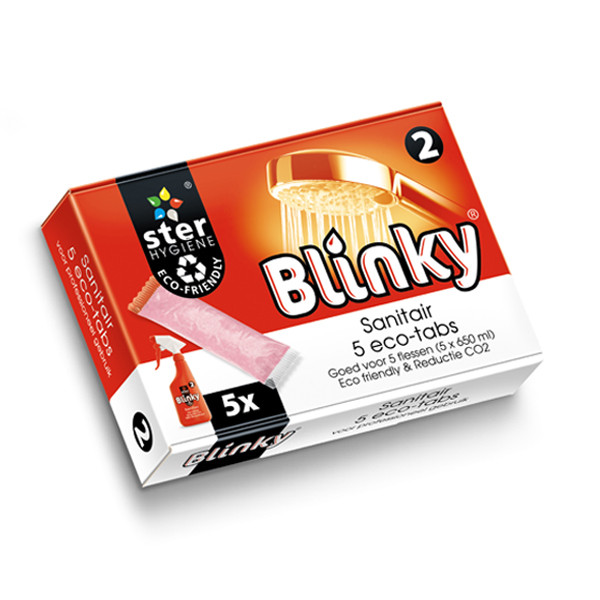 Blinky Eco Tabs Sanitair reiniger | Nr 2 | 5 stuks  SBL00026 - 1