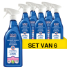 Aanbieding: 6x Blue Wonder desinfectie badkamer reiniger (750 ml) SBL00064 - 1
