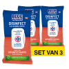 Aanbieding: Blue Wonder Desinfectie doekjes (3 verpakkingen à 72 stuks) SHG00417 - 1