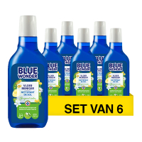 Aanbieding: Blue Wonder Vloerreiniger (6 stuks à 750 ml) SHG00447