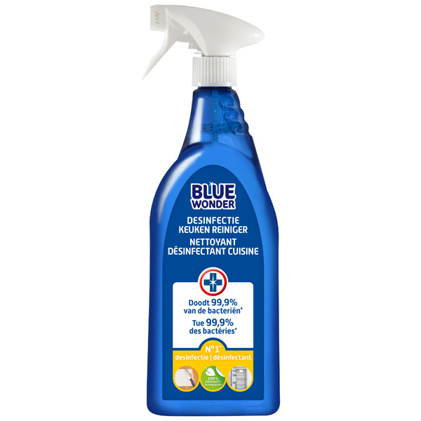 Blue Wonder Desinfectie Reiniger Spray Keuken (750 ml) SBL00013 - 1