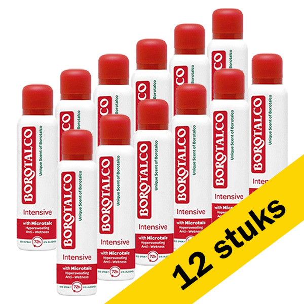 Borotalco Aanbieding: 12x Borotalco deodorant roll-on original (50 ml)  SBO06090 - 1