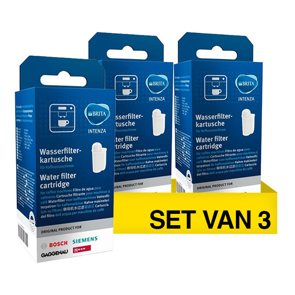 Aanbieding: Brita waterfilter voor Bosch, Siemens, Gaggenau en Neff (3 verpakkingen à 1 stuk, origineel) SBO06124 - 1