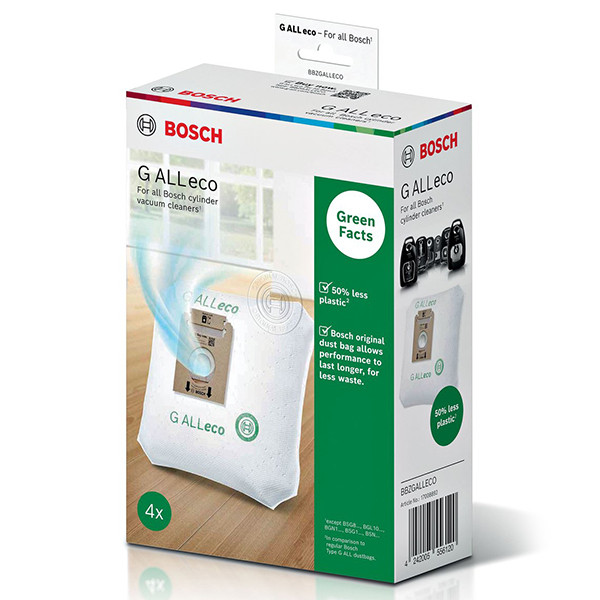 Bosch Stofzuigerzak Type G ALL ECO (4 stuks) SBO00021 - 1