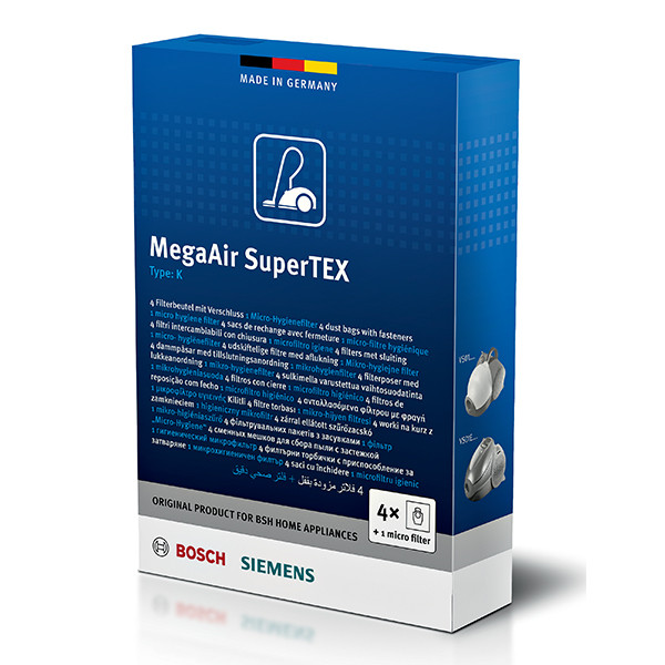 Bosch Stofzuigerzak Type K (4 stofzuigerzakken + 1 microfilter) SBO0109 - 1