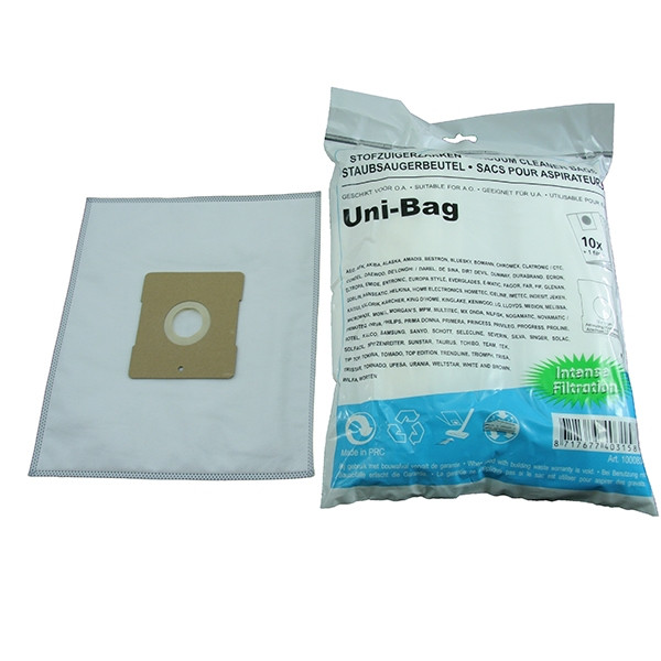 Bosch microvezel stofzuigerzakken 10 zakken + 1 filter (123schoon huismerk)  SBO01003 - 1
