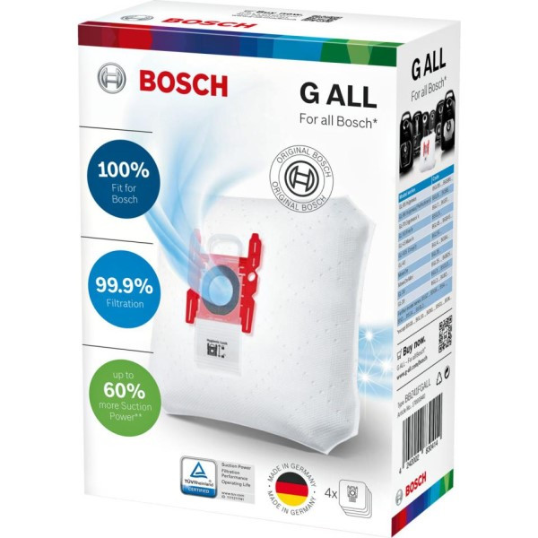 Bosch type G All stofzuigerzakken 4 zakken (origineel)  SBO00008 - 1