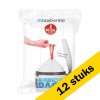 Aanbieding: Vuilniszakken met trekband 20-25 liter | Brabantia Code J (12 verpakkingen à 40 stuks) SBR00134 - 1