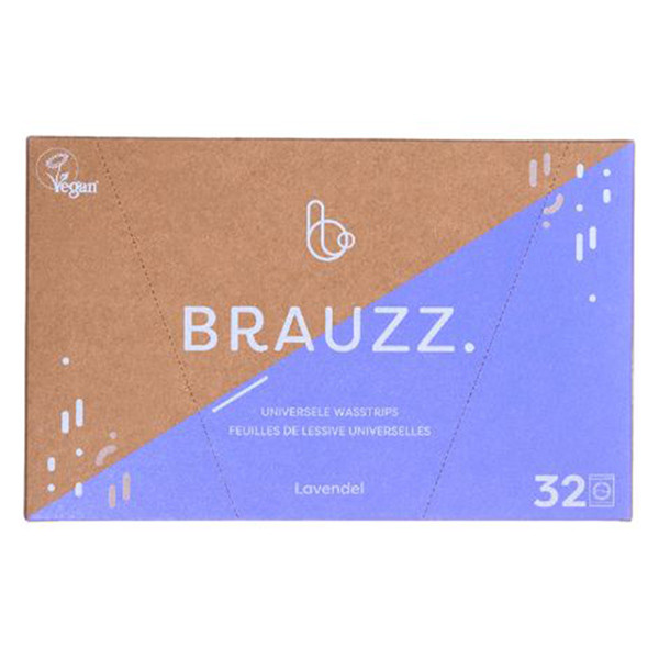 Brauzz Wasstrips Lavendel (32 wasbeurten)  SBR02002 - 1