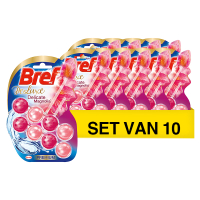 Bref Aanbieding: Bref Toiletblok Deluxe Delicate Magnolia (10 stuks - 2 x 50 gram)  SBR00083